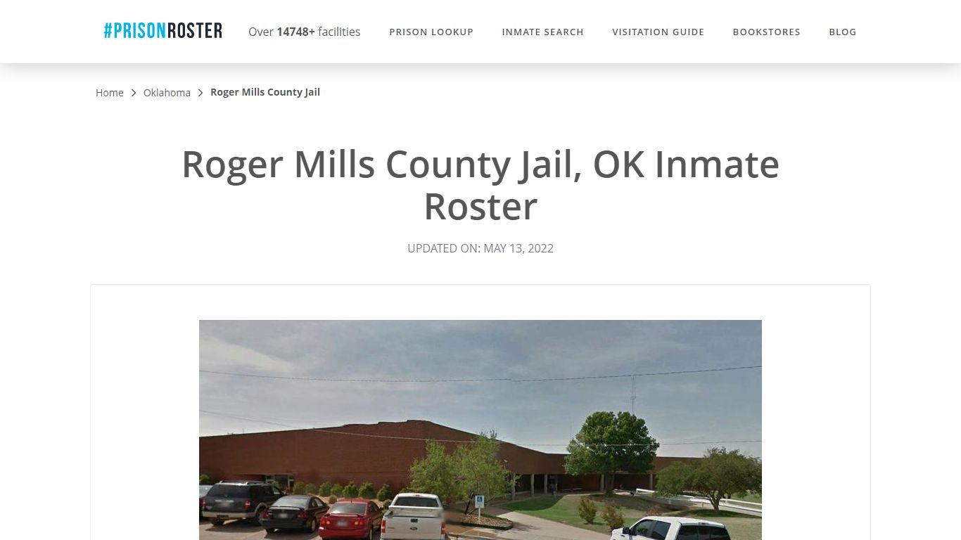 Roger Mills County Jail, OK Inmate Roster - Prisonroster